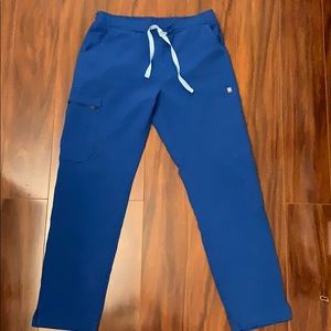 Royal blue figs scrubs